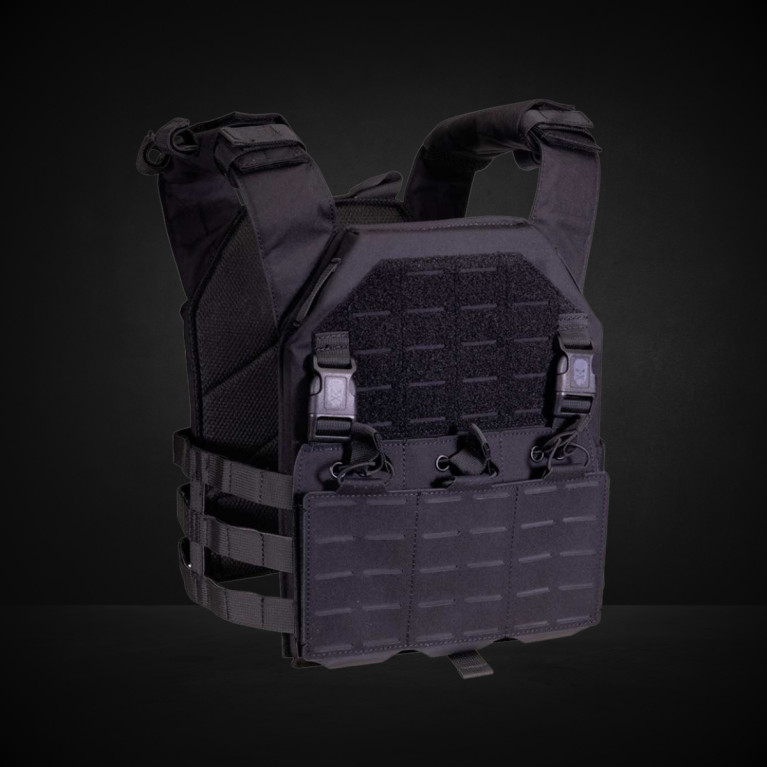 GILET PORTE PLAQUE DRAKE MK3 CORSO TACTICAL NOIR