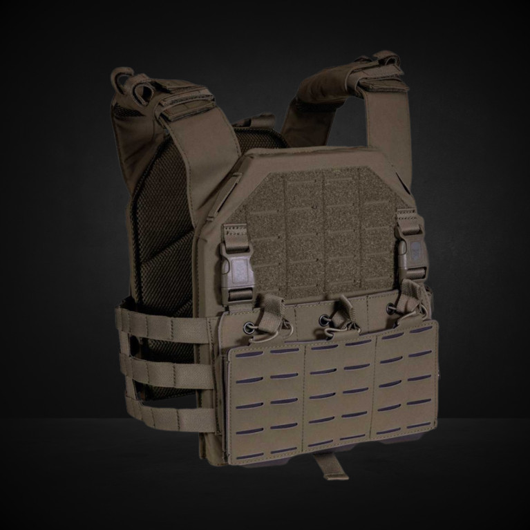 GILET PORTE PLAQUE DRAKE MK3 CORSO TACTICAL RANGER GREEN