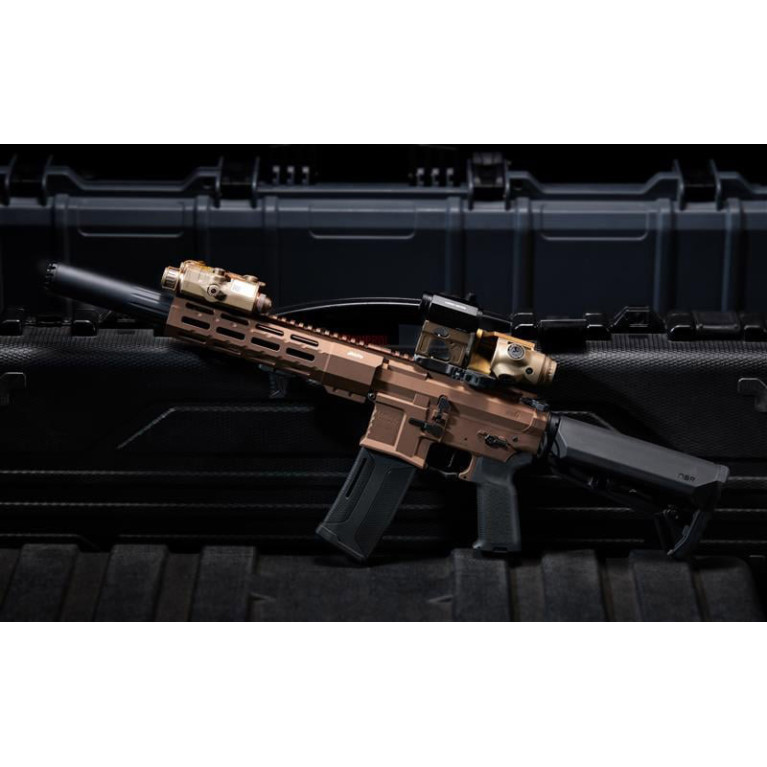 Lancer Tactical MGC4 MK3 M4 AEG Bronze Mayo Gang
