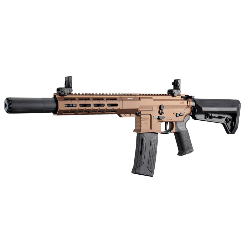 Lancer Tactical MGC4 MK3 M4 AEG Bronze Mayo Gang