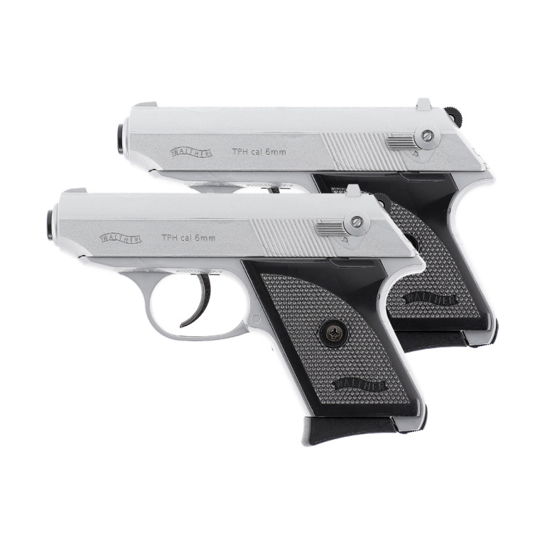 Lot de 2 Pistolets Walther TPH Spring 6mm 0.5j