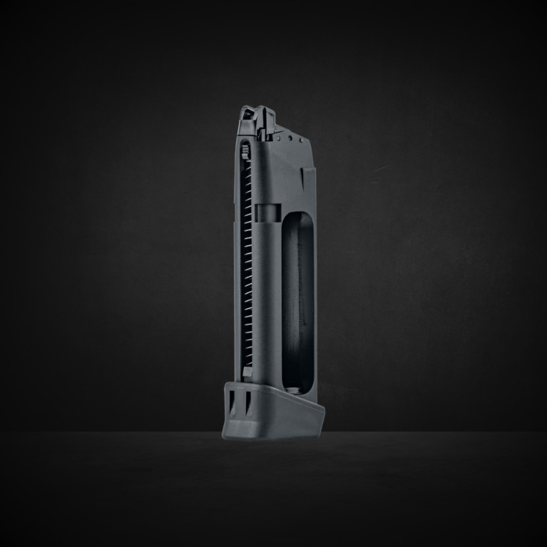 CHARGEUR 25 COUPS GLOCK 17/34 BBS 6MM CO2