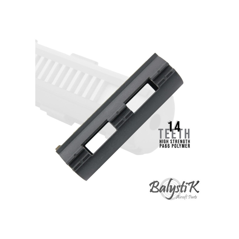 Balystik piston lightweight 14 dents pour AEG