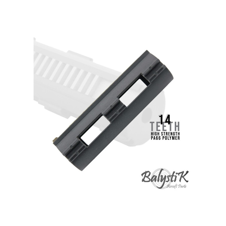 Balystik piston lightweight 14 dents pour AEG