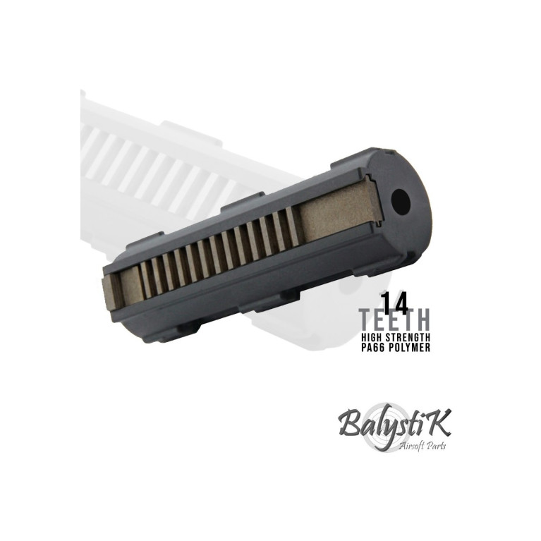 Balystik piston lightweight 14 dents pour AEG