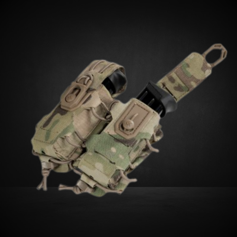 Double Porte-Chargeur 9mm GK DUTYCALL- Multicam