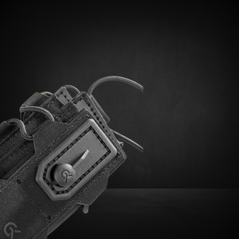 Double Porte Chargeur Superposé 9mm GK DUTYCALL- Noir