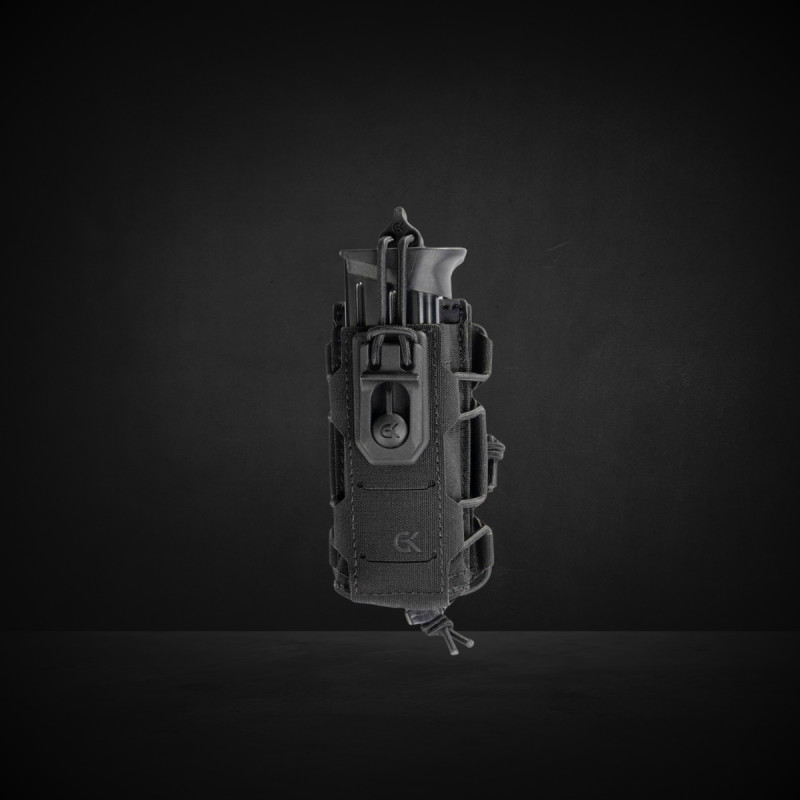 Double Porte Chargeur Superposé 9mm GK DUTYCALL- Noir