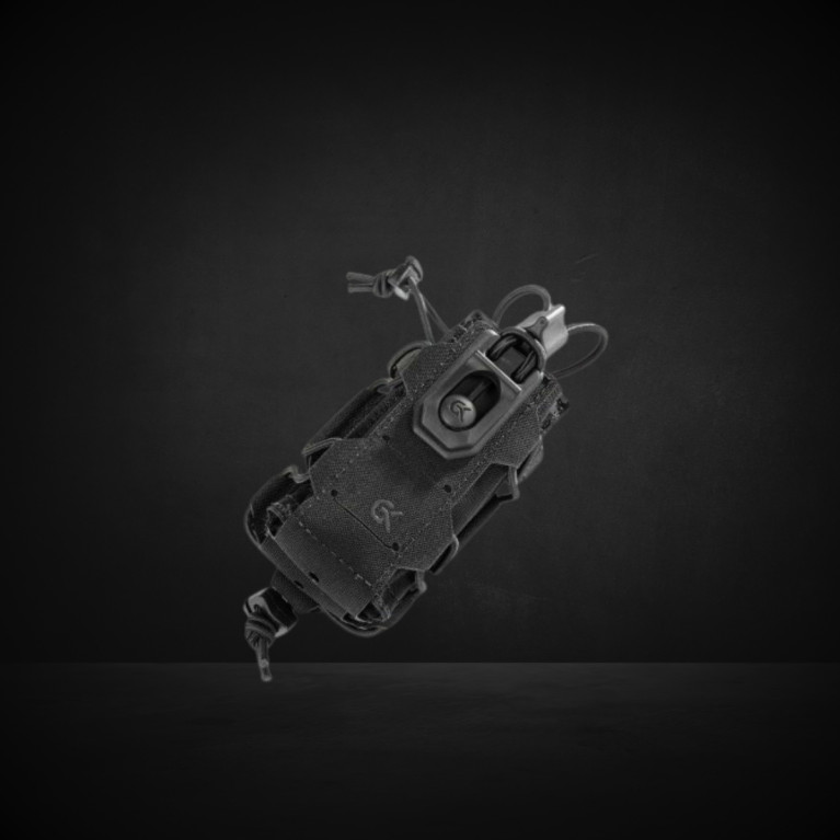 Double Porte Chargeur Superposé 9mm GK DUTYCALL- Noir