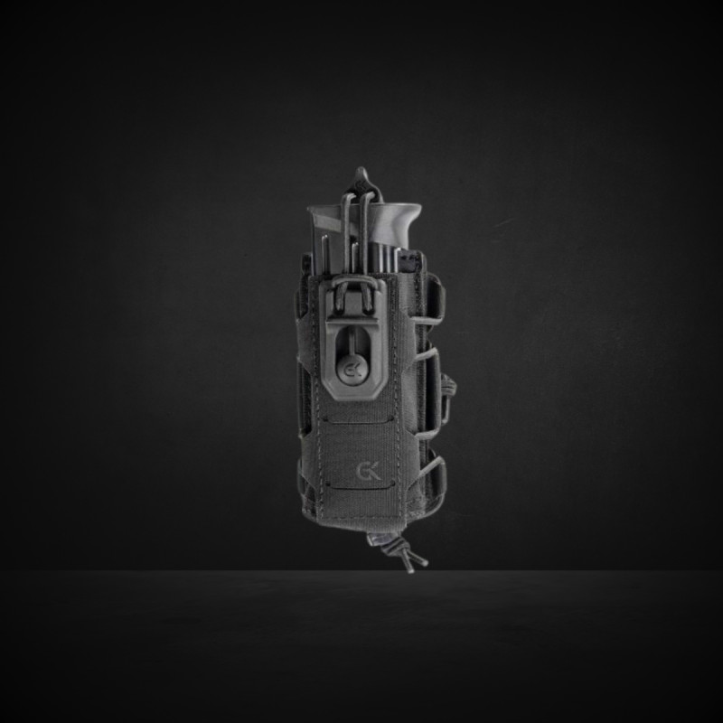 Double Porte Chargeur Superposé 9mm GK DUTYCALL- Noir