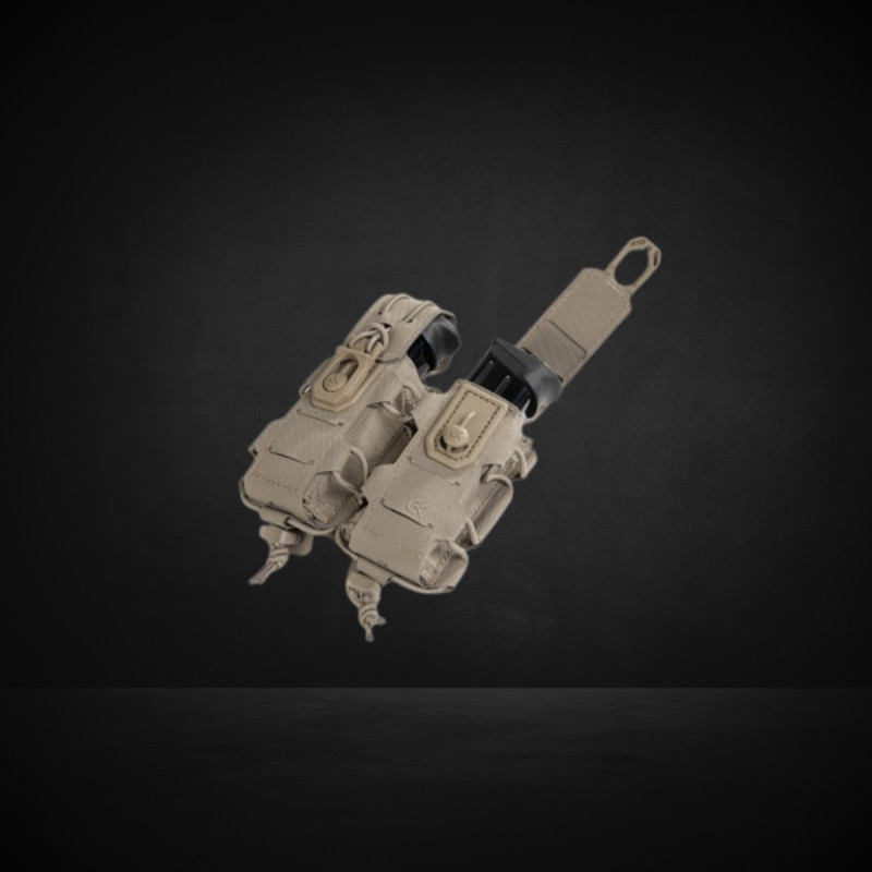 Double Porte-Chargeur 9mm GK DUTYCALL- Coyote