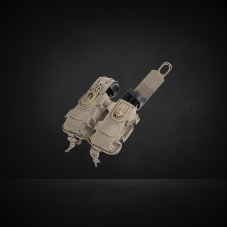 Double Porte-Chargeur 9mm GK DUTYCALL- Coyote