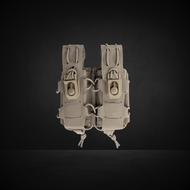 Double Porte-Chargeur 9mm GK DUTYCALL- Coyote