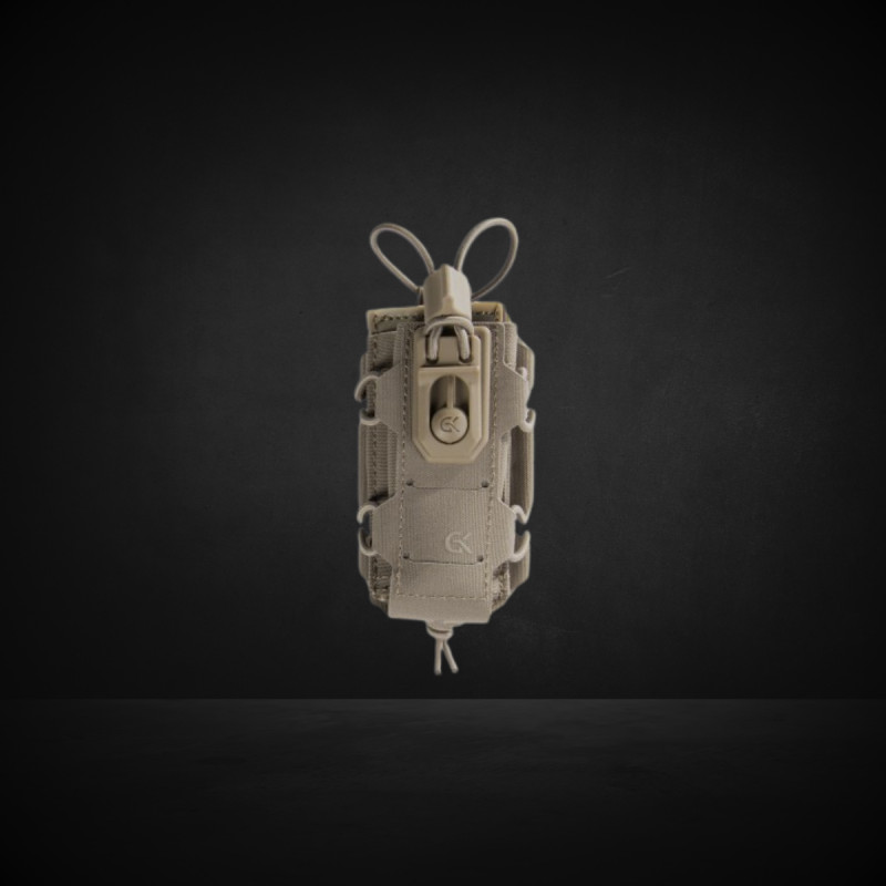Double Porte Chargeur Superposé 9mm GK DUTYCALL- Coyote