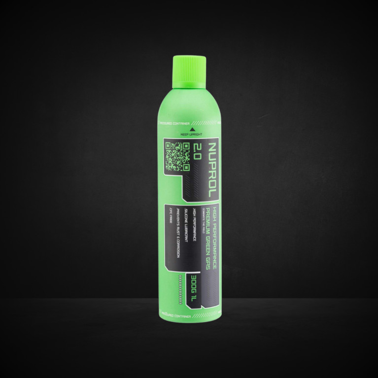 Gaz bouteille 2.0 premium Green Gaz 500ml NUPROL