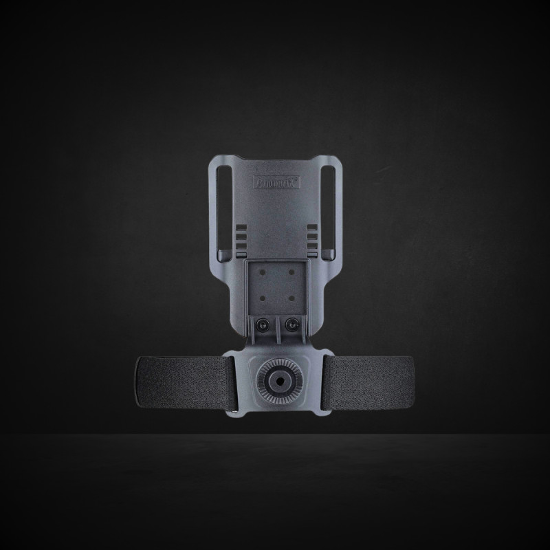 PLATEFORME JAMBE CEINTURE NOIR AMOMAX