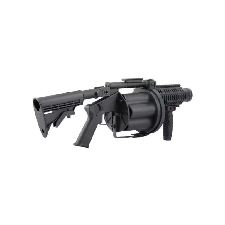 Lance-grenades ICS AGX-GLM à 6 coups – Noir