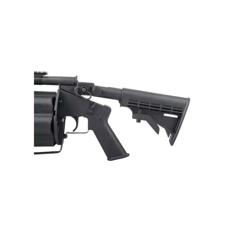 Lance-grenades ICS AGX-GLM à 6 coups – Noir