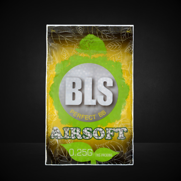 BILLES BIO 0.25G BLANCHES EN SACHET DE 1KG BLS
