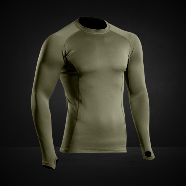Maillot Thermo Performer -10°C / -20°C vert olive