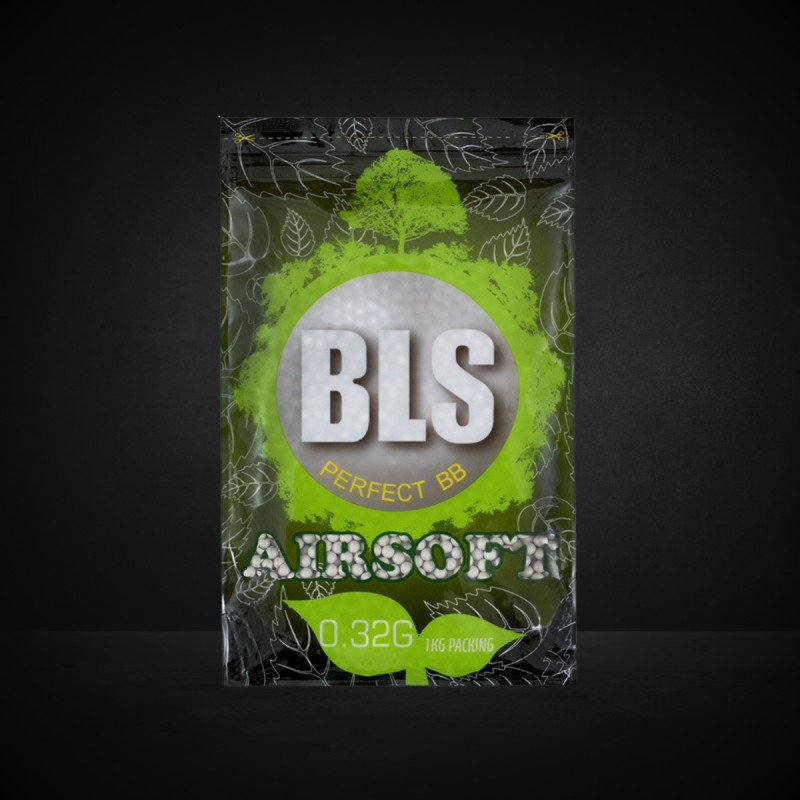 BILLES BIO 0.32G BLANCHES EN SACHET DE 1KG BLS