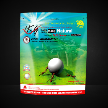 BILLES BIO 0.28G BLANCHES...