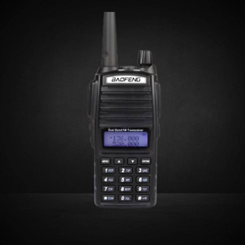 Baofeng UV-82 HP 8W (VHF,UHF) Radio - Black