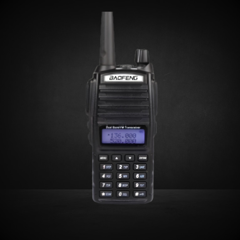 Baofeng UV-82 HP 8W (VHF,UHF) Radio - Black