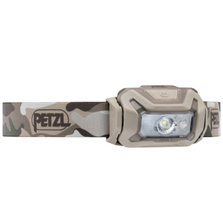 Lampe frontale Hybrid Aria 1 RGB camo - éclairage blanc, rouge, vert et bleu - 350 lumens