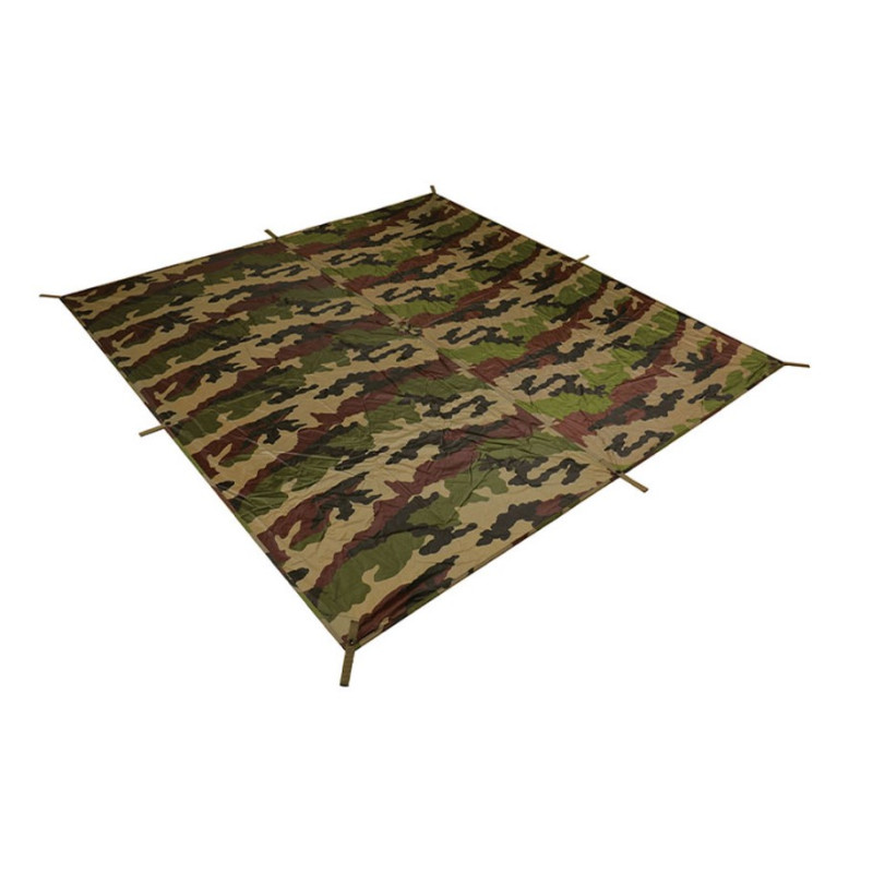 BACHE DE TERRAIN EXPEDITION A10 EQUIPMENT 2X2m CAMO FR/CEE