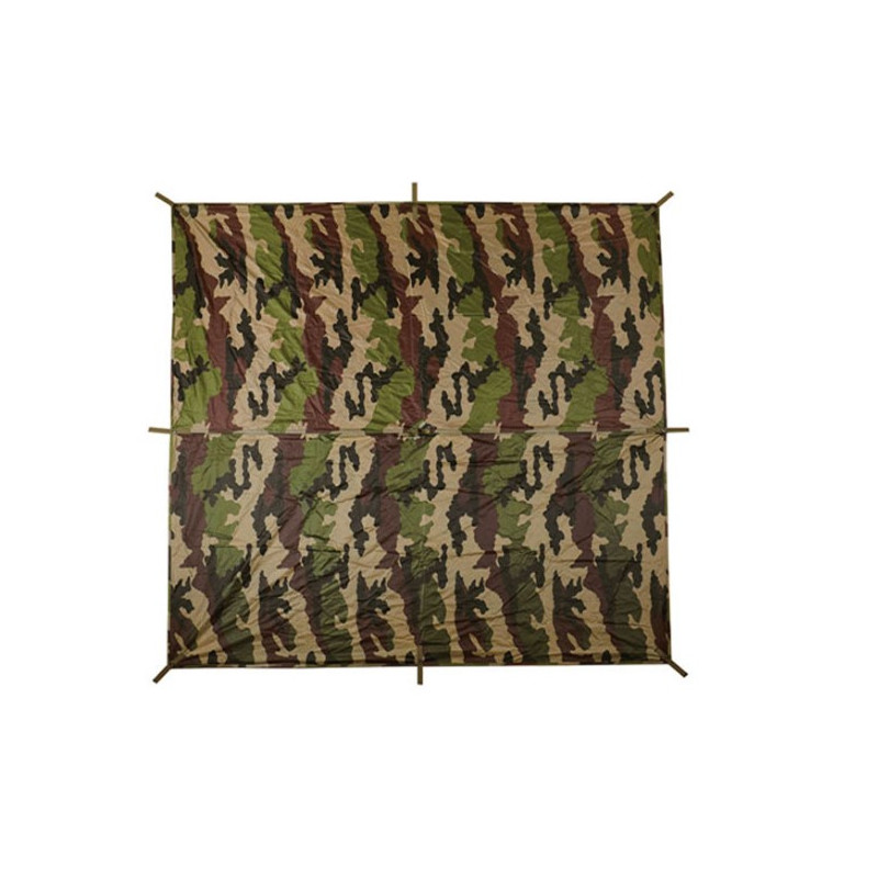 BACHE DE TERRAIN EXPEDITION A10 EQUIPMENT 2X2m CAMO FR/CEE