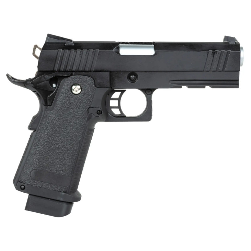 Pistolet Hi-Capa 4.3 E&C21-03 GBB Noir