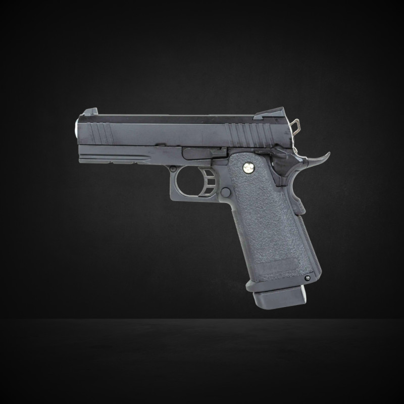 Pistolet Hi-Capa 4.3 E&C21-03 GBB Noir