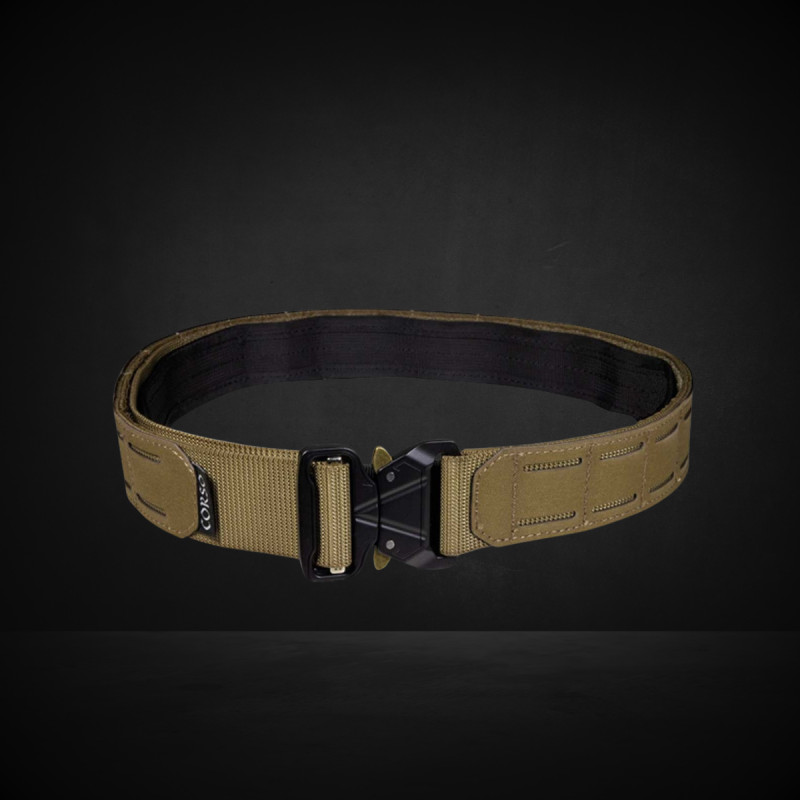 CEINTURON TACTIQUE HOOK LASERCUT MK1 CORSO TACTICAL COYOTE