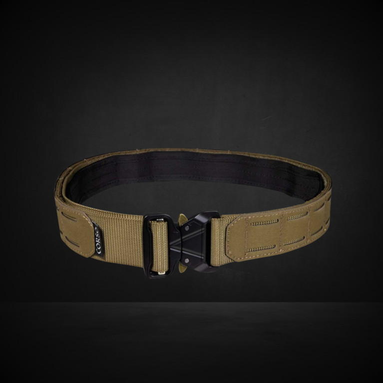 CEINTURON TACTIQUE HOOK LASERCUT MK1 CORSO TACTICAL COYOTE