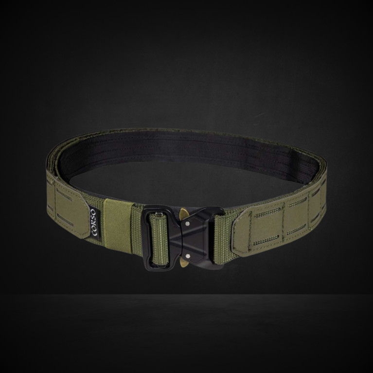 CEINTURON TACTIQUE HOOK LASERCUT MK1 CORSO TACTICAL RANGER GREEN