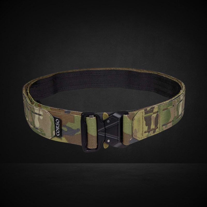 CEINTURON TACTIQUE HOOK LASERCUT MK1 CORSO TACTICAL MULTICAM