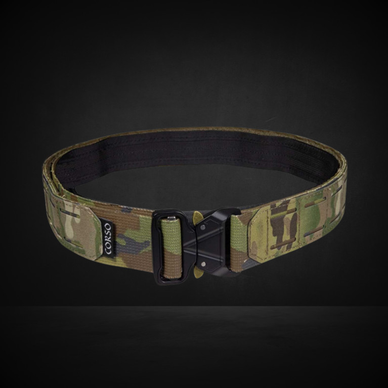 CEINTURON TACTIQUE HOOK LASERCUT MK1 CORSO TACTICAL MULTICAM