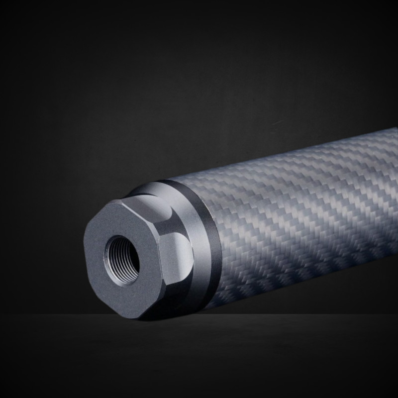Silencieux Carbone medium Silverback 14mm CCW