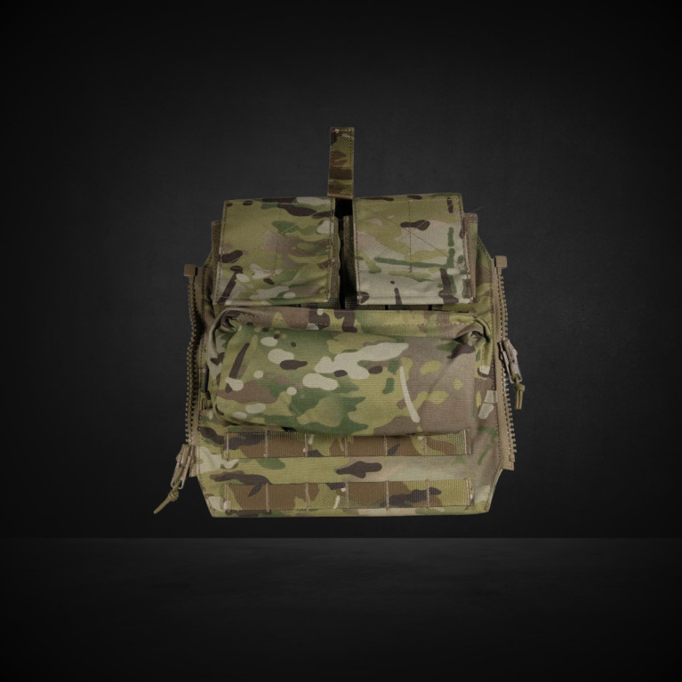 BACK PANEL BUCCANNER MK1 CORSO TACTICAL MULTICAM