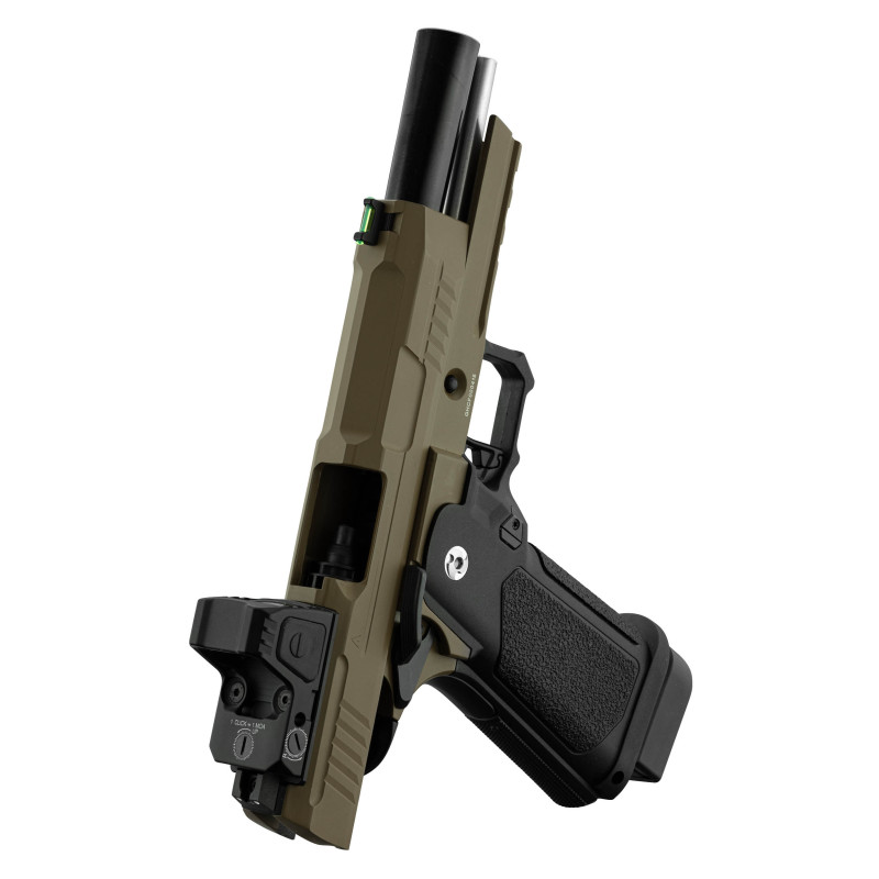 ARCTURUS Pistolet GBB airsoft Vanguard 4.3'' RDS BLK/TAN
