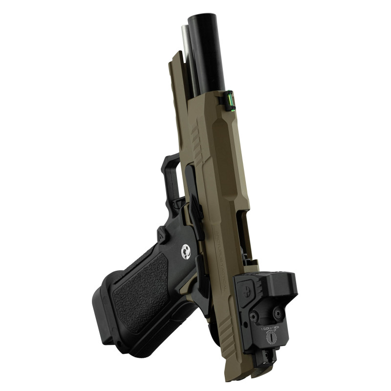 ARCTURUS Pistolet GBB airsoft Vanguard 4.3'' RDS BLK/TAN