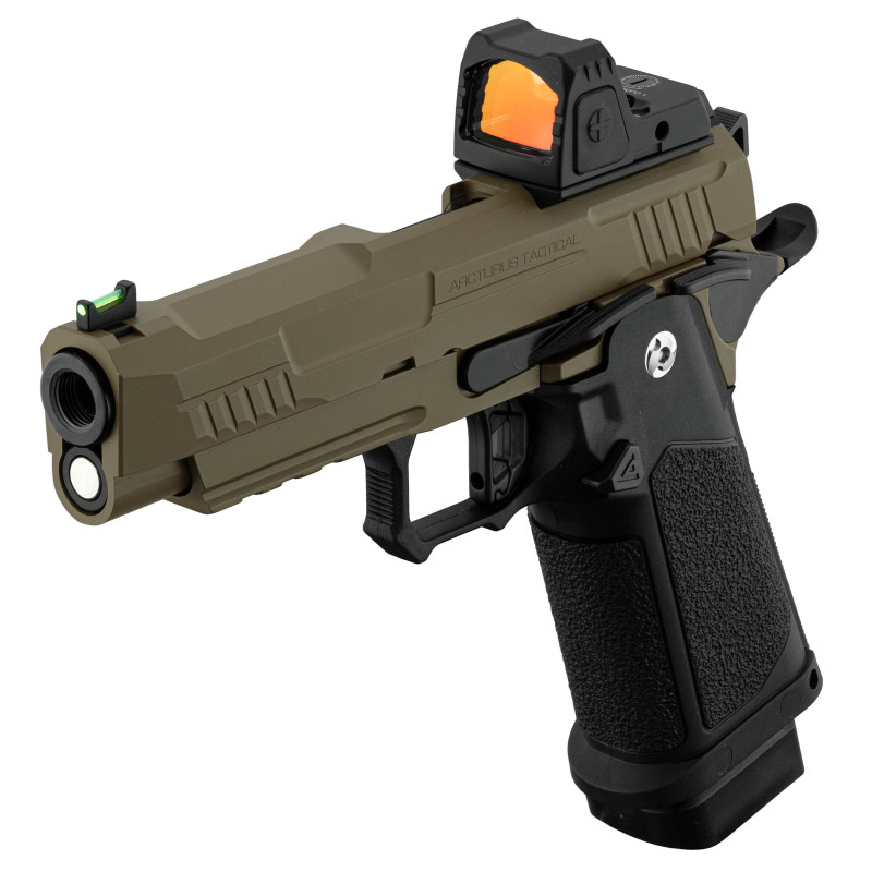 ARCTURUS Pistolet GBB airsoft Vanguard 4.3'' RDS BLK/TAN