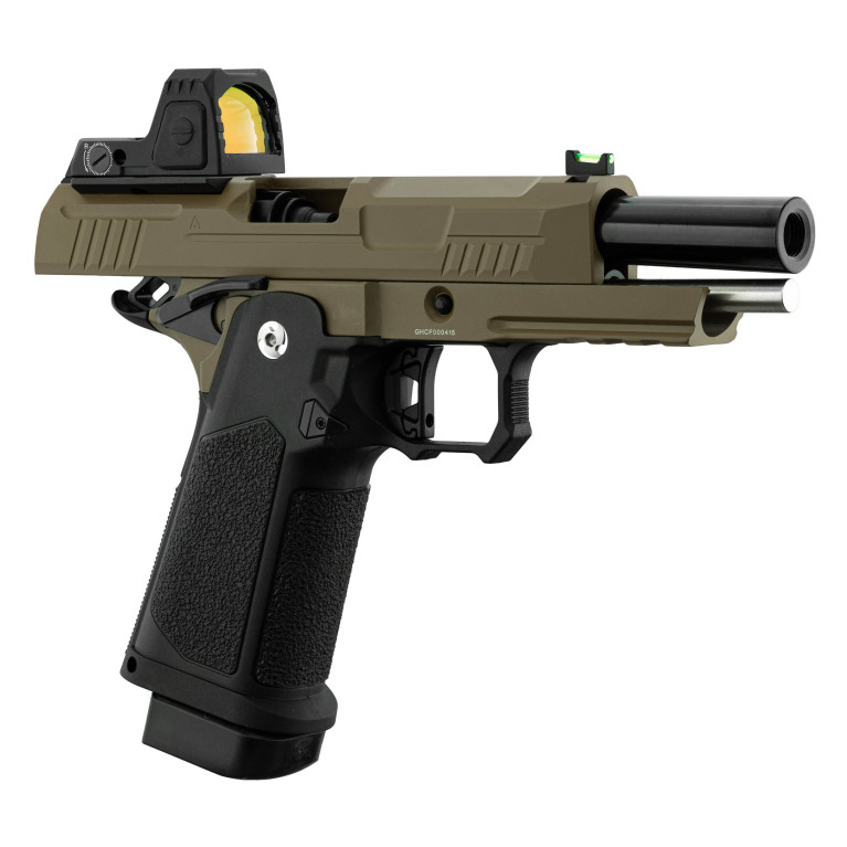 ARCTURUS Pistolet GBB airsoft Vanguard 4.3'' RDS BLK/TAN