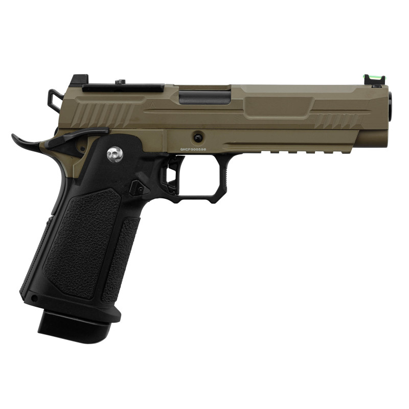 ARCTURUS Pistolet GBB Vanguard 5'' Hi-Capa BLK/TAN