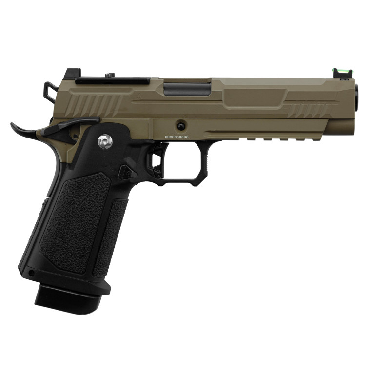 ARCTURUS Pistolet GBB Vanguard 5'' Hi-Capa BLK/TAN