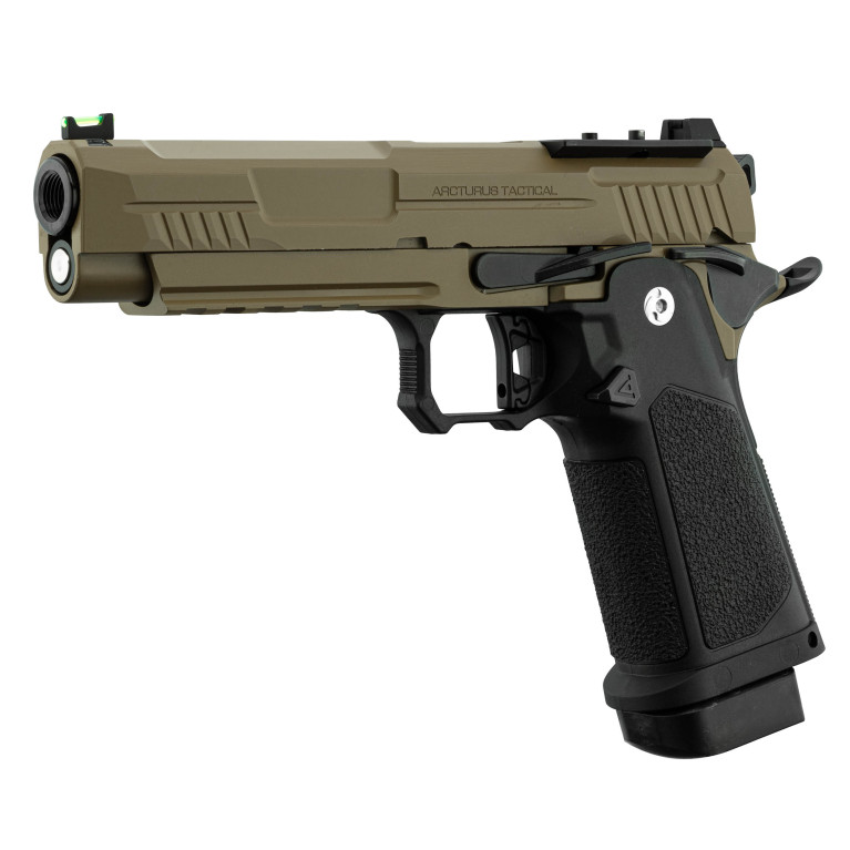 ARCTURUS Pistolet GBB Vanguard 5'' Hi-Capa BLK/TAN