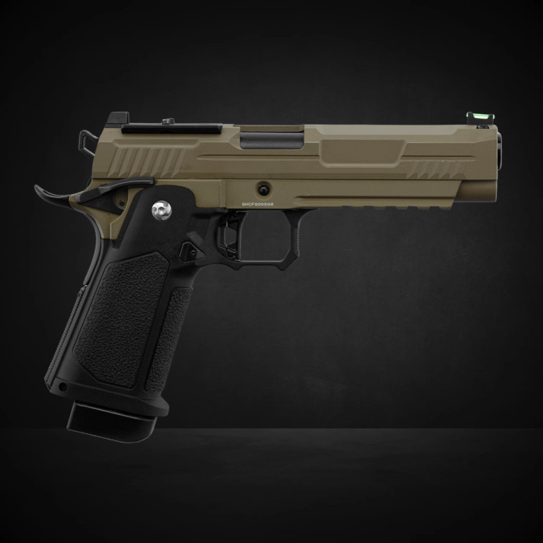 ARCTURUS Pistolet GBB Vanguard 5'' Hi-Capa BLK/TAN