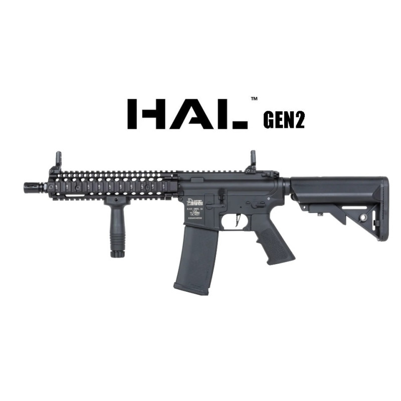 PACK MK18 Specna Arms SA-C19 DANIEL DEFENSE HAL G2 NOIRE