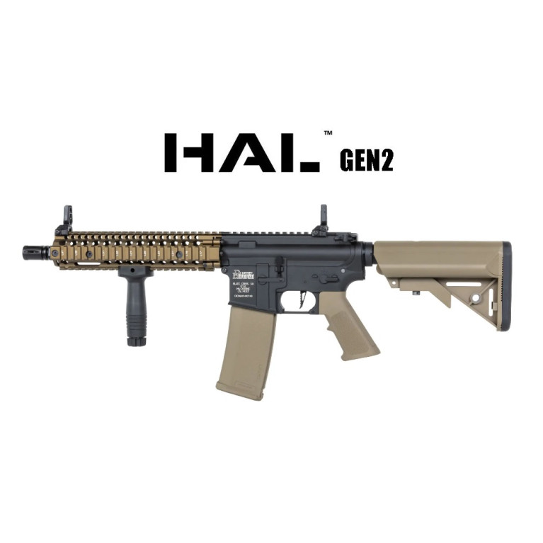 PACK MK18 Specna Arms SA-C19 DANIEL DEFENSE HAL G2 COYOTE